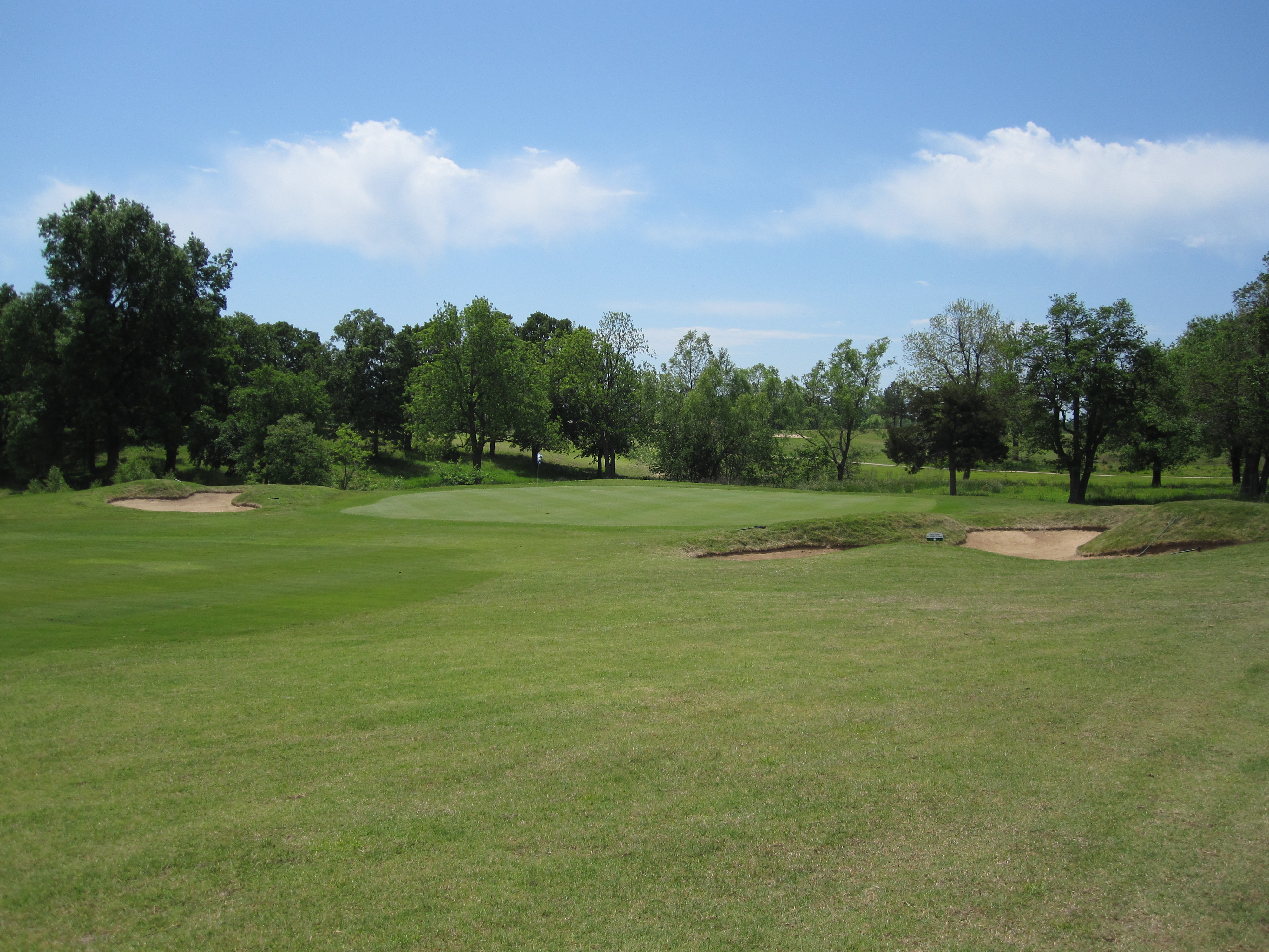 Fairway of golf course